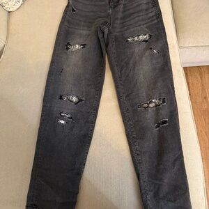 Women’s INC Mid Rise Black Jeans